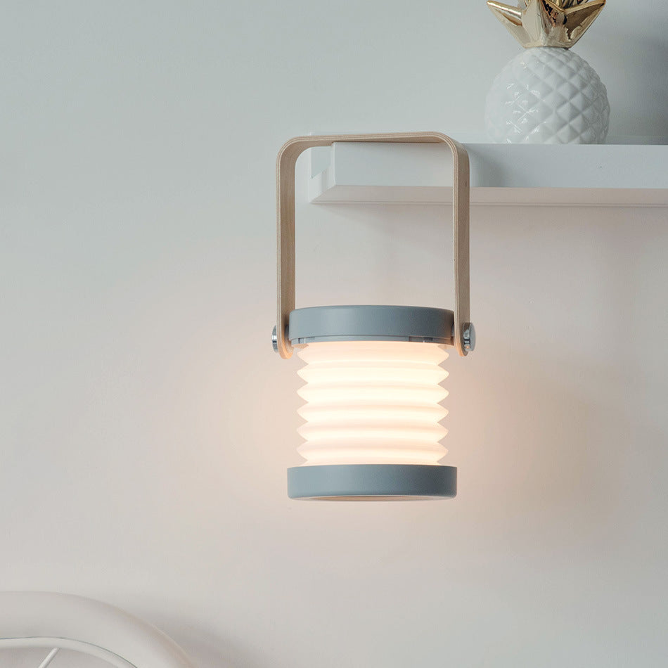 USB Rechargeable Foldable LED Night Light – Touch Dimmable Reading Lamp for Home Decor
