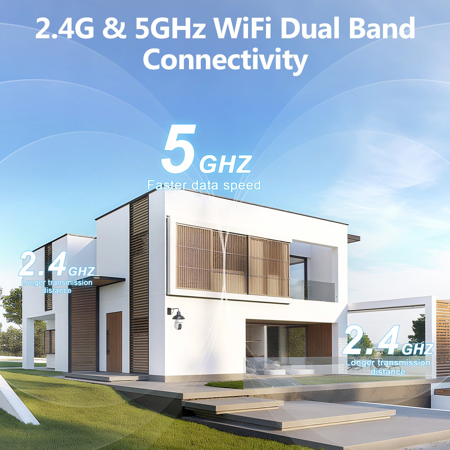 3MP HD Light Bulb Camera – 360° AI Motion Detection, WiFi Hidden Security Cam with E27 Plug