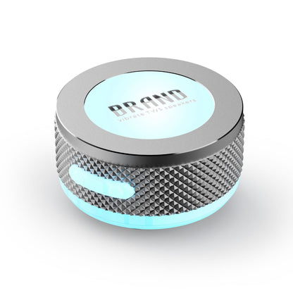 Wireless Mini Bone Conduction Speaker – Bluetooth Vibration Speaker with LED Light