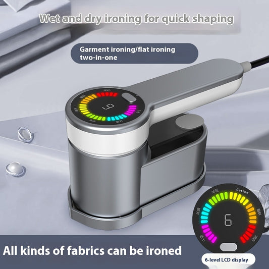 Rotating Handheld Garment Steamer – Wet & Dry Dual-Use Steam Pressing Machine for Clothes