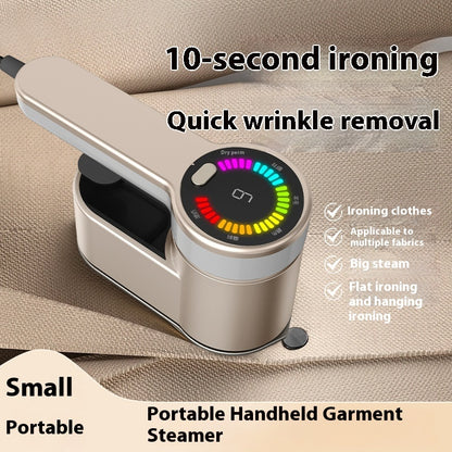 Rotating Handheld Garment Steamer – Wet & Dry Dual-Use Steam Pressing Machine for Clothes