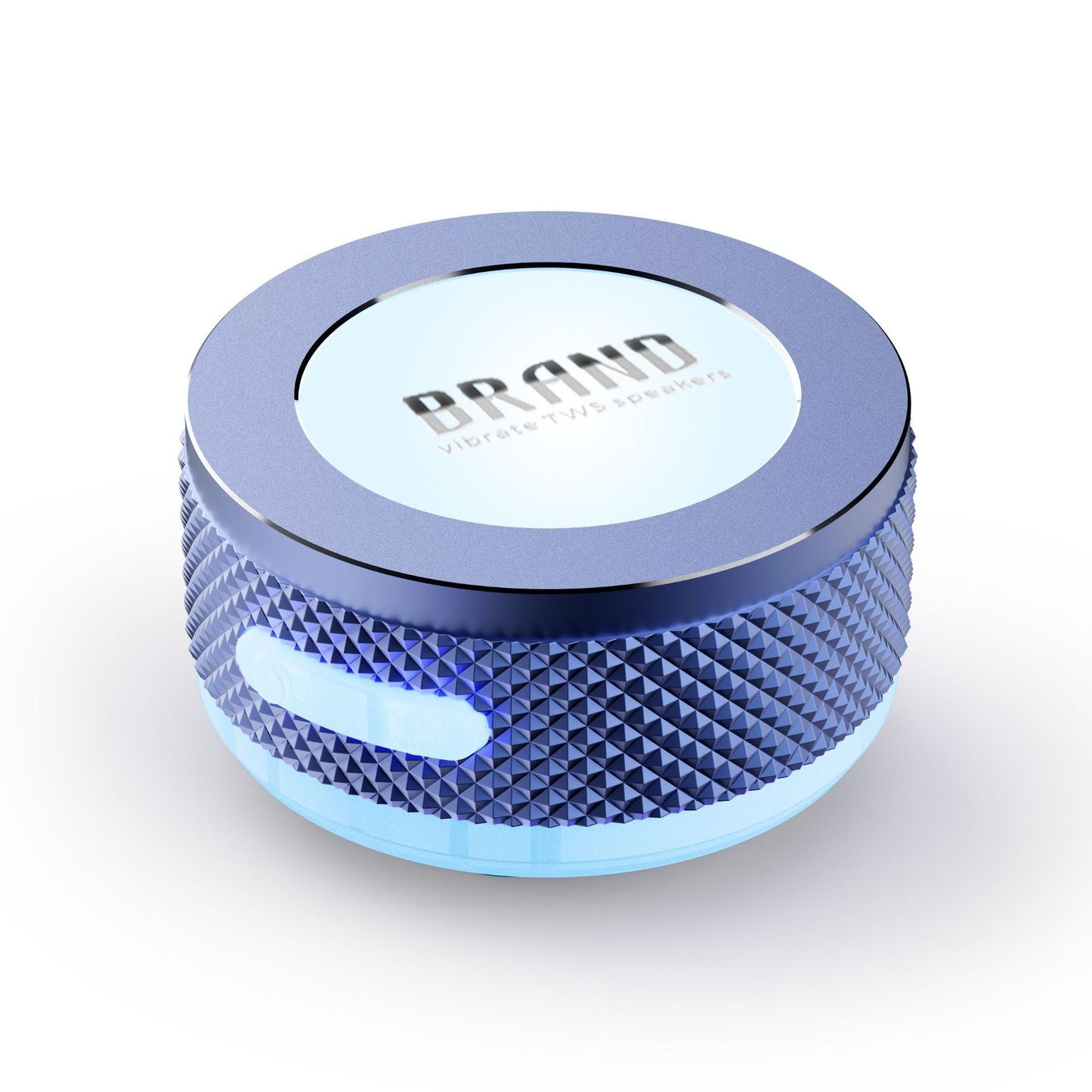 Wireless Mini Bone Conduction Speaker – Bluetooth Vibration Speaker with LED Light