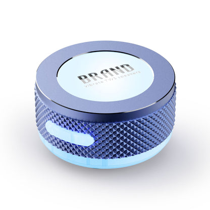 Wireless Mini Bone Conduction Speaker – Bluetooth Vibration Speaker with LED Light