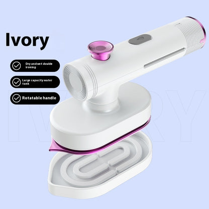 Rotating Handheld Garment Steamer – Wet & Dry Dual-Use Steam Pressing Machine for Clothes