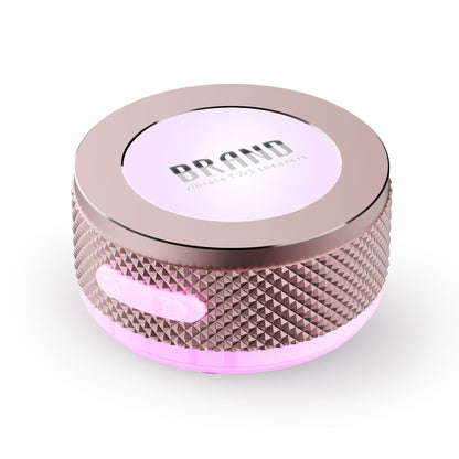 Wireless Mini Bone Conduction Speaker – Bluetooth Vibration Speaker with LED Light