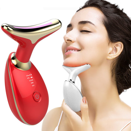 EMS Neck Lifting & Tightening Massager – Electric Microcurrent for Wrinkle Removal and Firm Skin